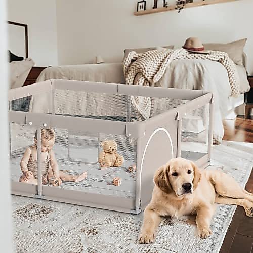 Pagar Bayi Bermain Pembatas Kasur Pagar Mainan Anak Playground Anak Pagar Kasur Pengaman Bayi Pagar