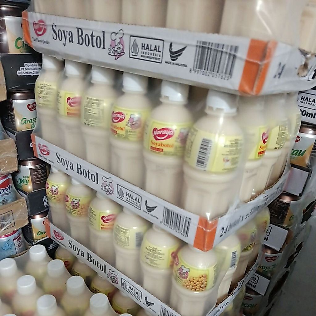 Minuman Botol Soya Naraya, Soya Botol, Naraya Soya 320ml