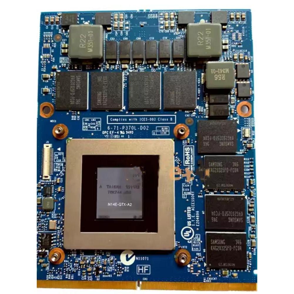 Original GTX 780M GTX780M 4GB N14E-GTX-A2 Video Graphic Card For Dell M17X R5 R4 M18X R2 R3 R4 splay