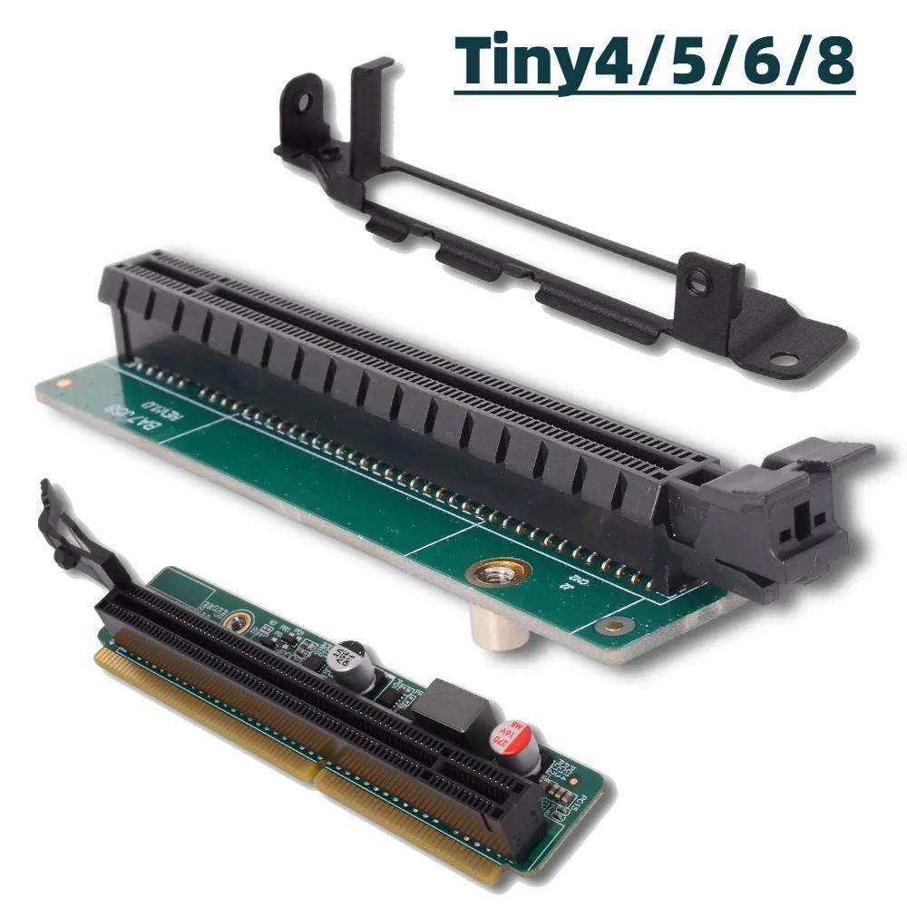 Tiny8 Tiny6 Tiny5 / 4 Series Models PCI-E 16X Riser Card M920x M720Q Adapter Card P330 M910X P350 M9
