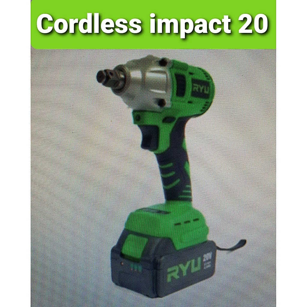 RYU CORDLESS IMPACT WRENCH 20V / IMPACT WRENCH BATERAI