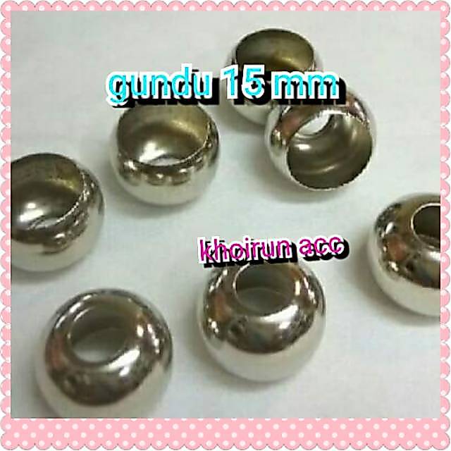 Gundu 15 mm nk(12 pcs)
