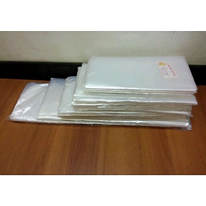 Plastik PP roll 45cm x 100meter tebal 0.2 mikron