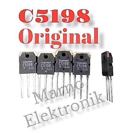 TR TRANSISTOR C5198 ORIGINAL TR FINAL TOA C 5198