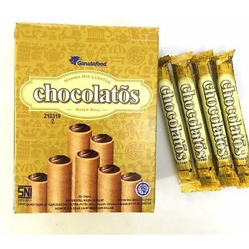 CHOCOLATOS mamamia lezatos perpack isi 24 pcs