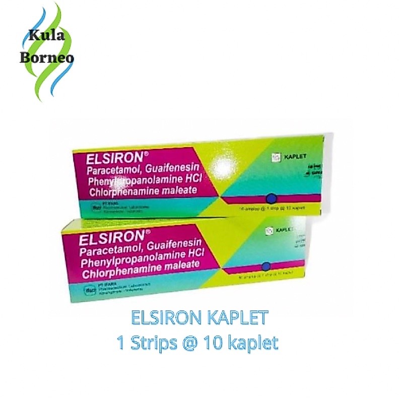 Elsiron Kaplet - 1 Strip isi 10 kaplet