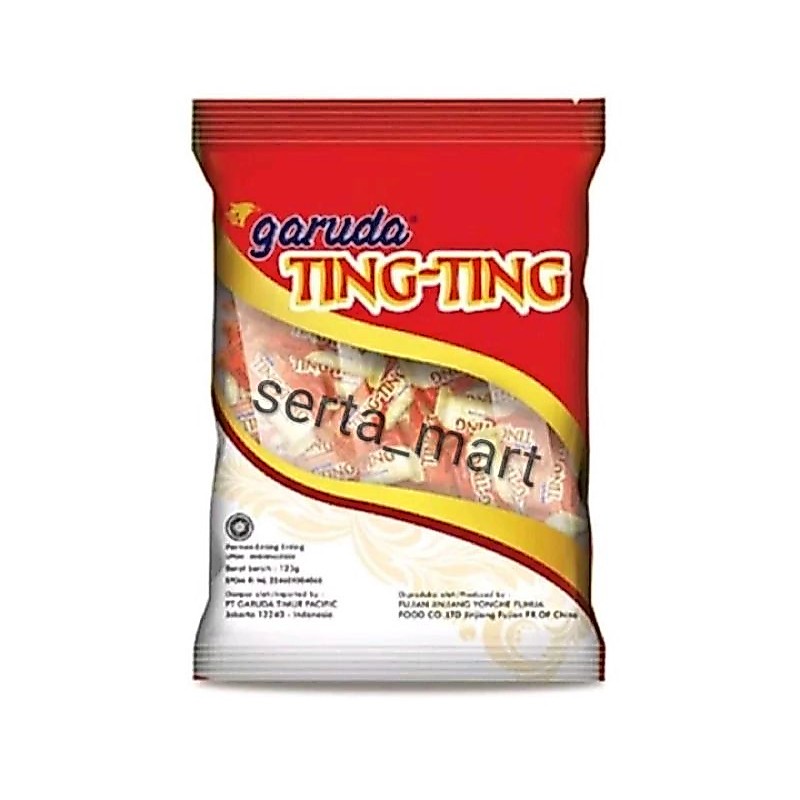 Garuda TingTing 125gr - Garuda Ting Ting Permen Kacang
