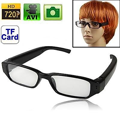 kamera Kacamata Bening glasses camera video HD 720P CCTV