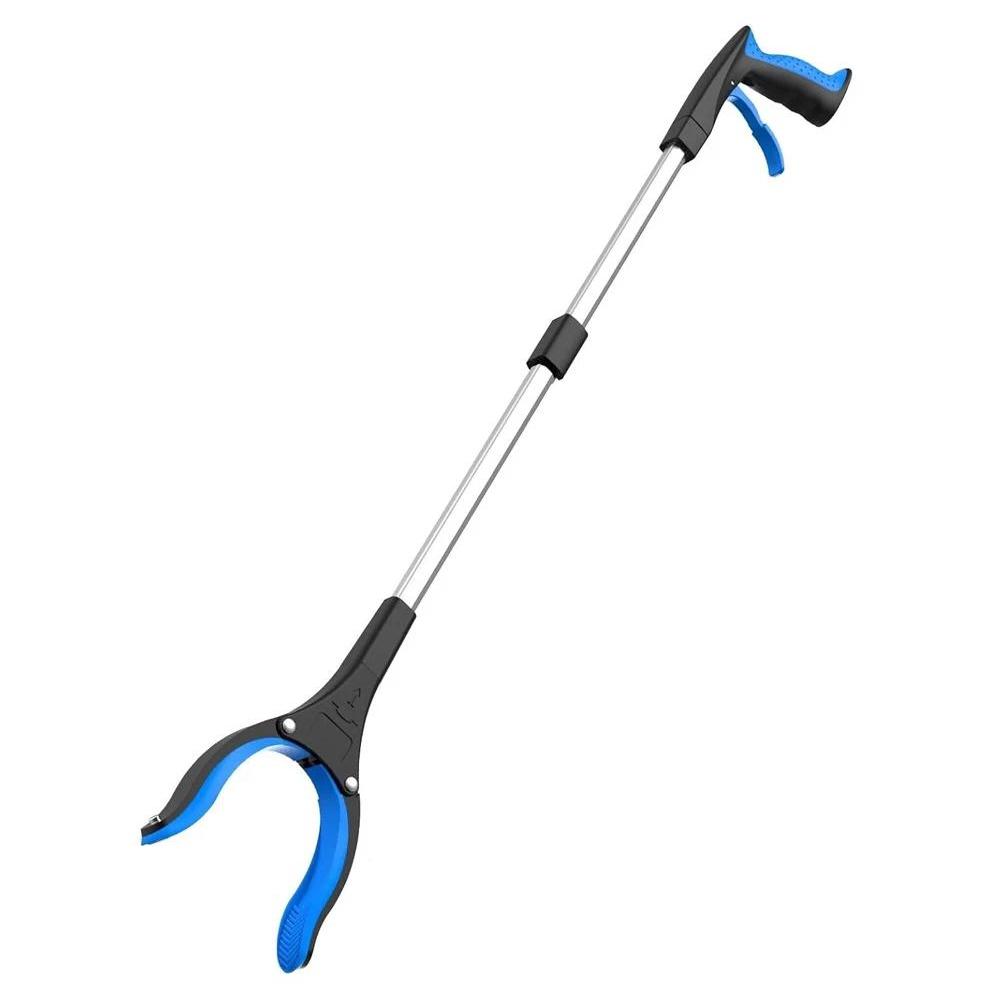 Foldable Trash Clamp Thickened Aluminum Alloy Pick Up Tool Multi-Function Heavy Duty Garbage Grabber