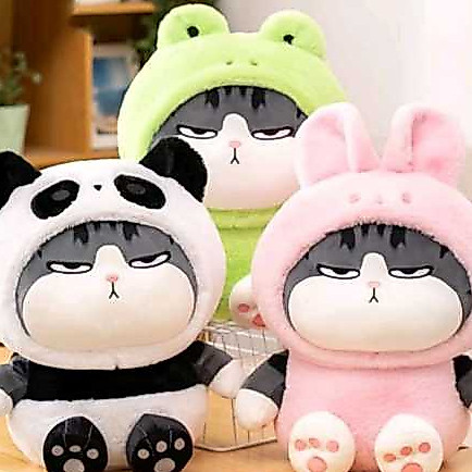 mainan anak / boneka kucing furyu /panda furyu /rabbit furyu / bear for you/ bear kupluk furyu