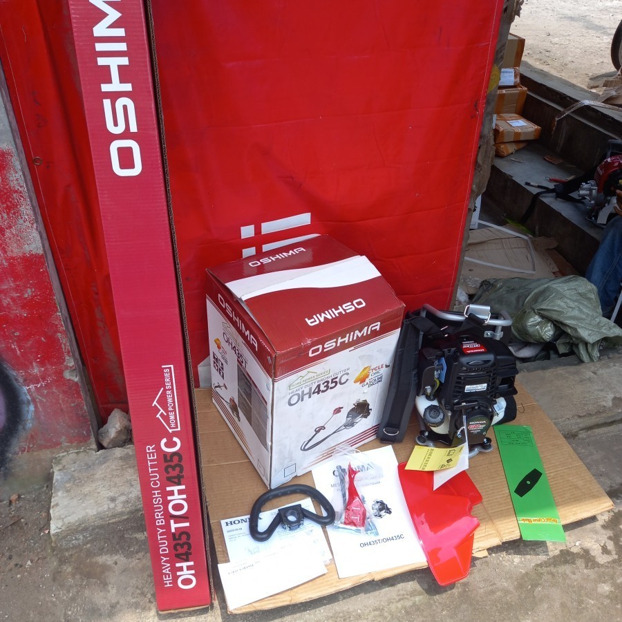 Mesin Potong Rumput PRO435 Heavy DutyMESIN POTONG RUMPUT 4TAK HONDA OSHIMA MESIN RUMPUT GEDONG OH435