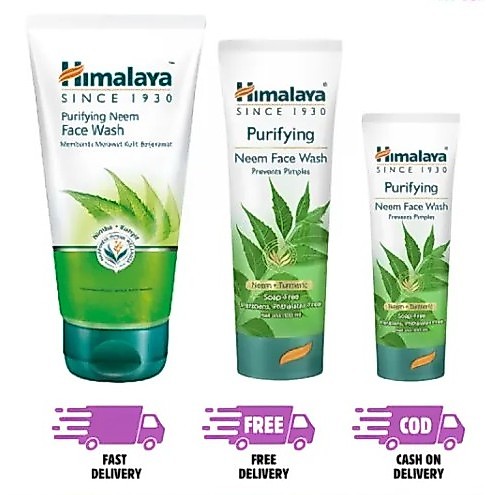 HIMALAYA Purifying Neem Face Wash | Sabun Muka Himalaya 50ml | 100ml | 150ml