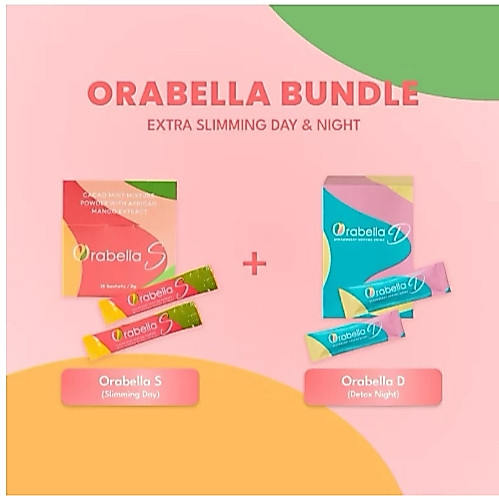 ORABELLA BUNDLE EXTRA SLIMMING DAY & NIGHT (SLIMMING + DETOX)