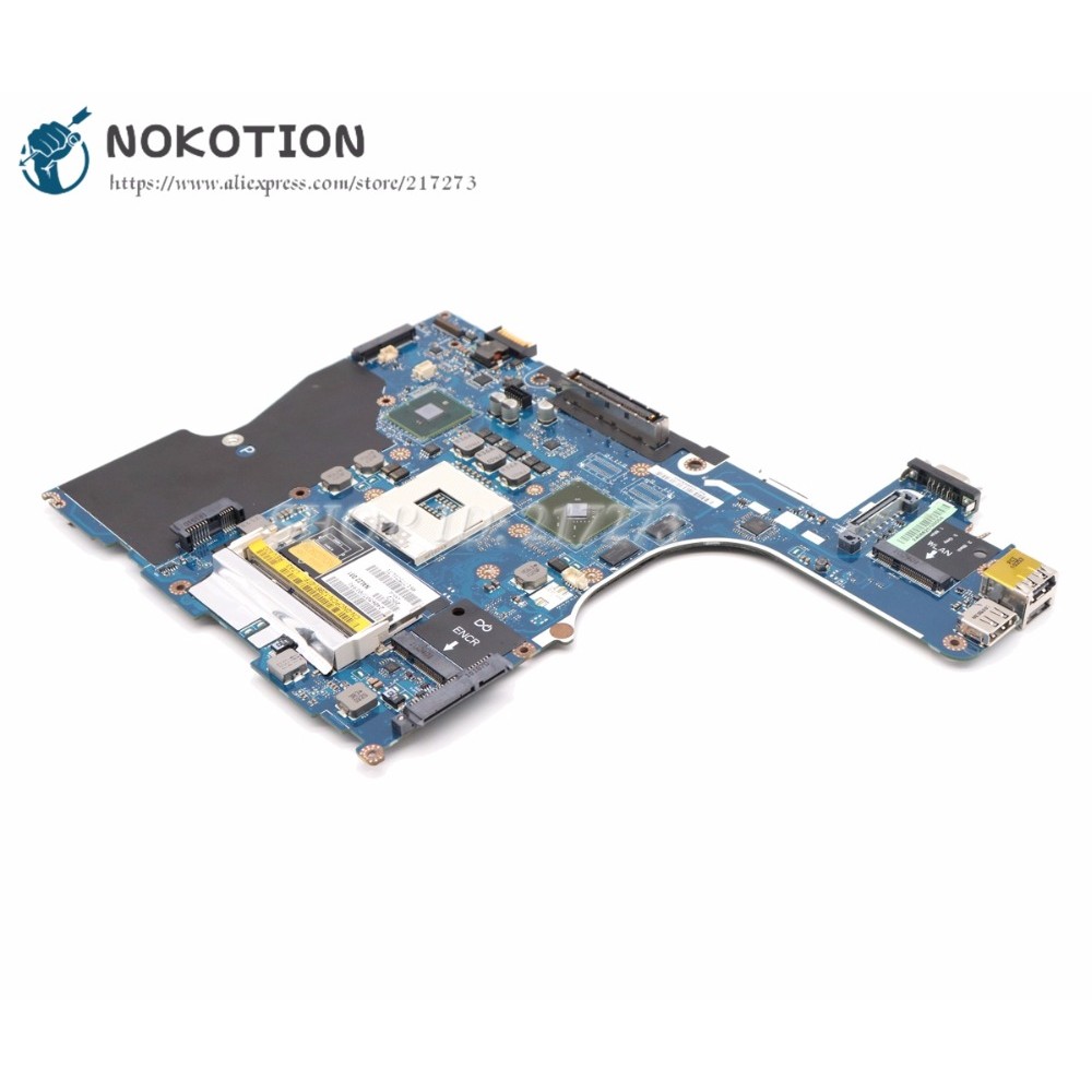 For Dell Latitude E6510 Laptop Motherboard 0NCP -0NCP NAL22 LA-5573P QM57 DDR3 NVS310M gpu Free CPU