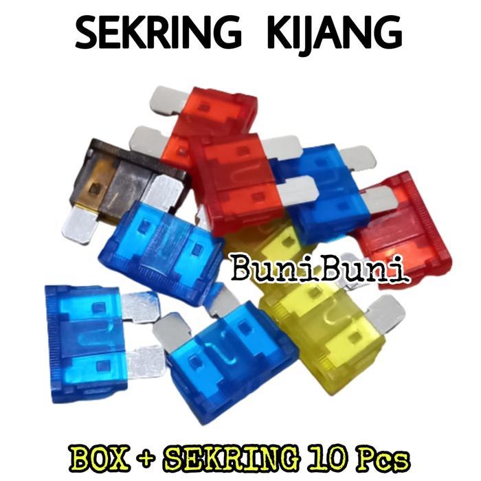 READY Fuse Box / Rumah Sekring Sikring Mobil Kijang Super 5K / Rover / Grand Komplit Sekring - BOX S
