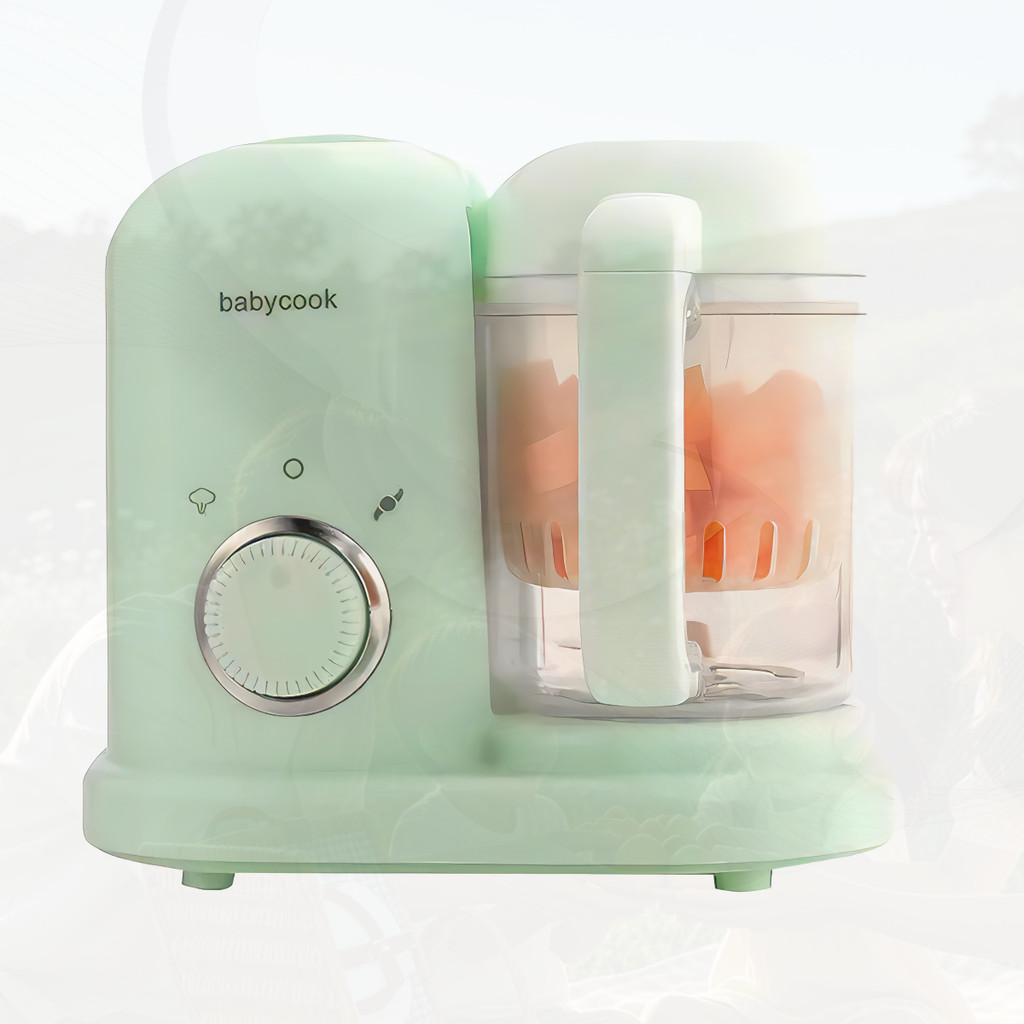 Coconi 5 in 1 Pengolah Makanan Bayi Multifungsi | Pembuat Makanan Bayi Blender Uap Pemanas Susu