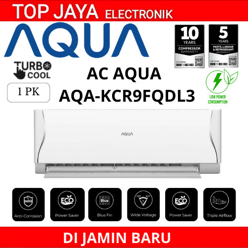 PROMO SALE AC LOW WATT AQUA 1PK /AC AQUA LOW WATT AQA-KR9FQDL3  NEW SERIES