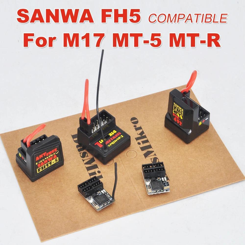 Sanwa FH5 4 annels Compatible Higt Speed Standard Mini FHSS-5 Receiver For RC Car Racing Drift Car S
