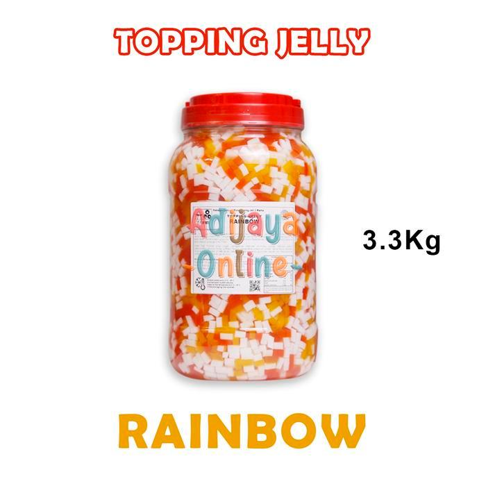 PROMO  ITPIN TOPPING JELLY RAINBOW 3.3Kg | RAINBOW JELLY ITPIN