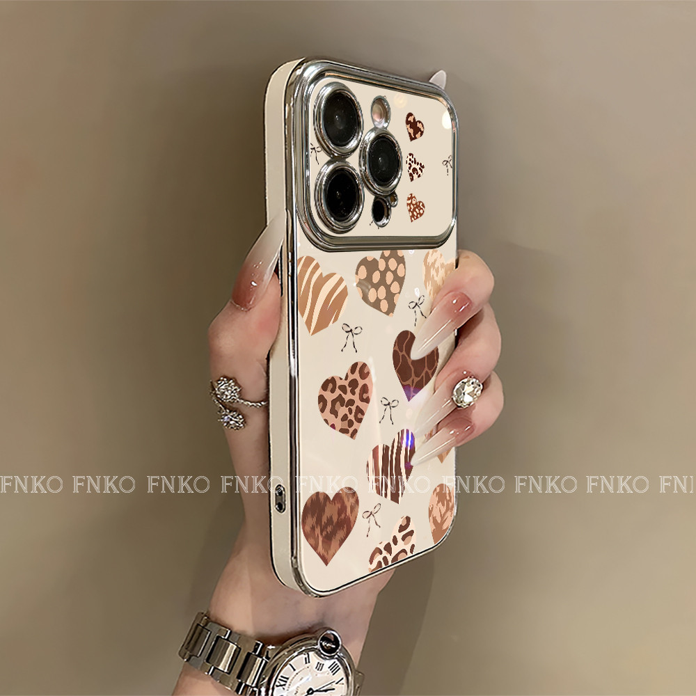 Casing iPhone, Cocok Untuk iPhone XR 16 11 12 13 14 15 PRO MAX 14 15 16 PULS Skema warna Maillard, p