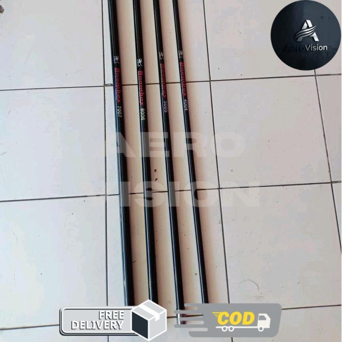 Joran Tegek Scorpion Boombox Bahan 100% Carbon - 5 meter