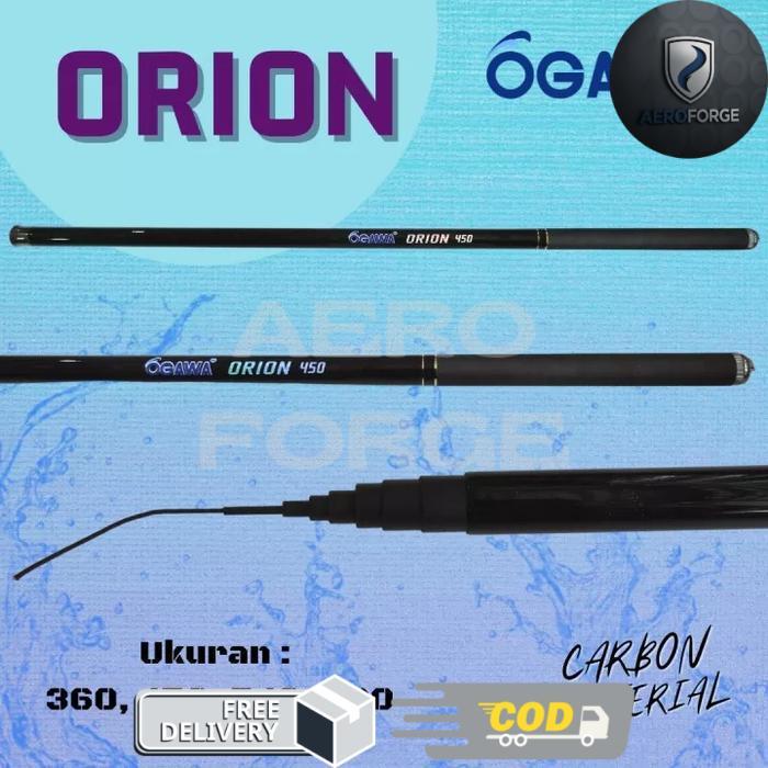Joran Tegek Carbon OGAWA ORION Panjang 360 450 540 630 - 360