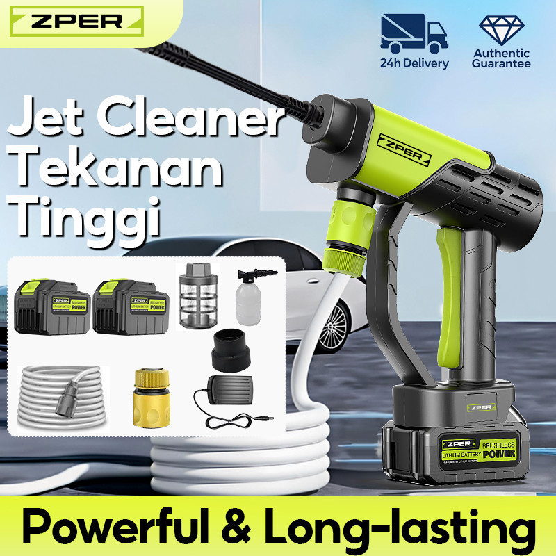 ZPER Jet Cleaner Tekanan Tinggi Alat Cuci Motor Mobil AC Steam Mesin Cuci Steam  Mini Portable Murah