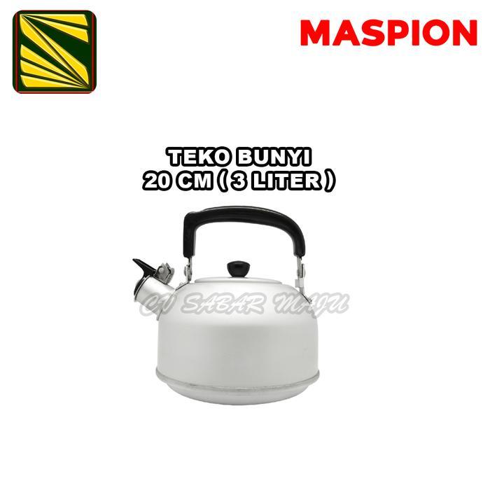 Maspion Teko Bunyi Maspion kettle, Ceret Maspion 20 Cm , 22 Cm , 24 Cm dan 26 Cm / Teko Air Panas Ma