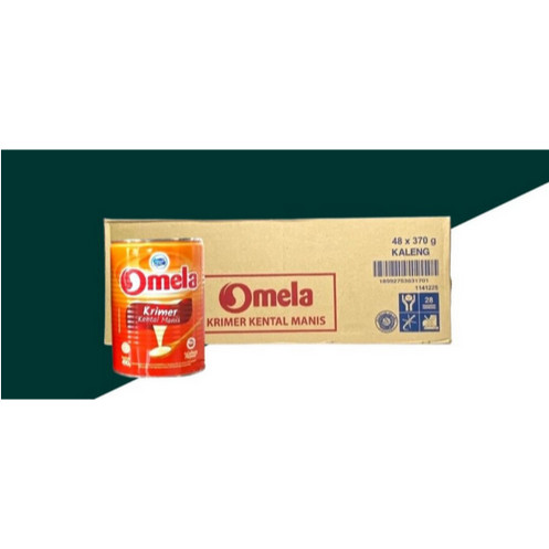 Omela Susu Kental Manis 370gr isi 48 Dus -tg