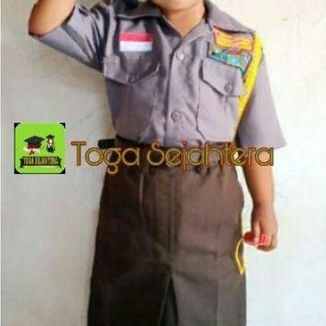 . BAJU PROFESI POLWAN/KOSTUM POLISI CEWEK ANAK