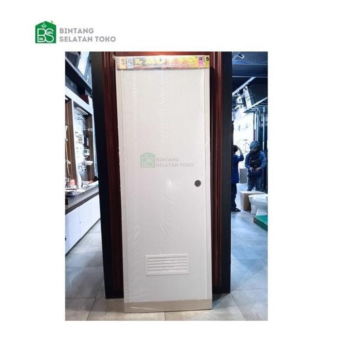 Pintu Pvc Kamar Mandi / Wc Merk Daimaru Warna Putih