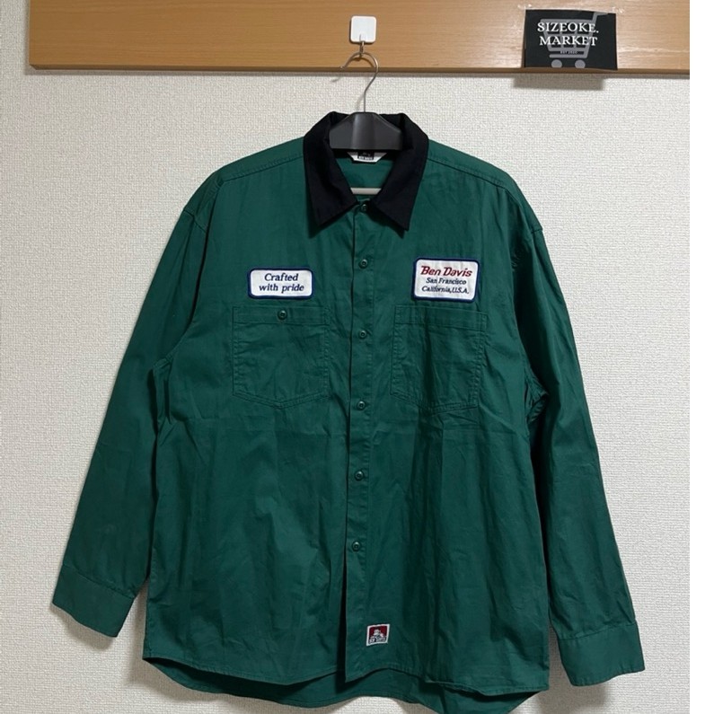 BEN DAVIS WORKSHIRT LONGSLEEVE