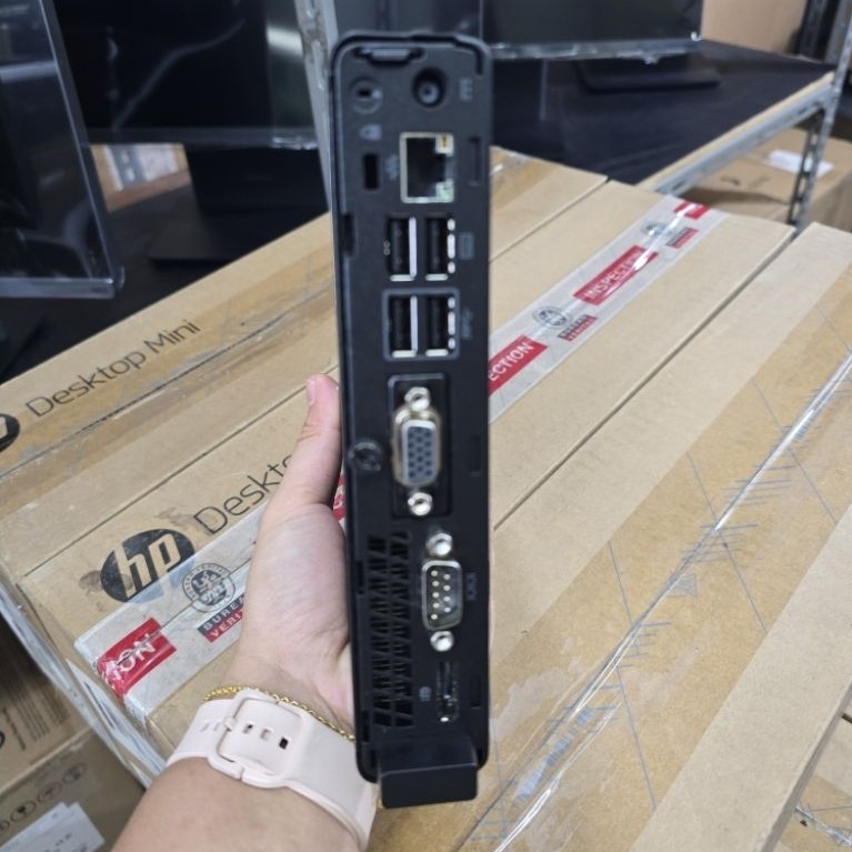 MINI PC HP PRODEKS 400 G3 I3 GEN 7 RAM 8GB SSD 256GB BARANG BARU STOK LAMA (BNOB)