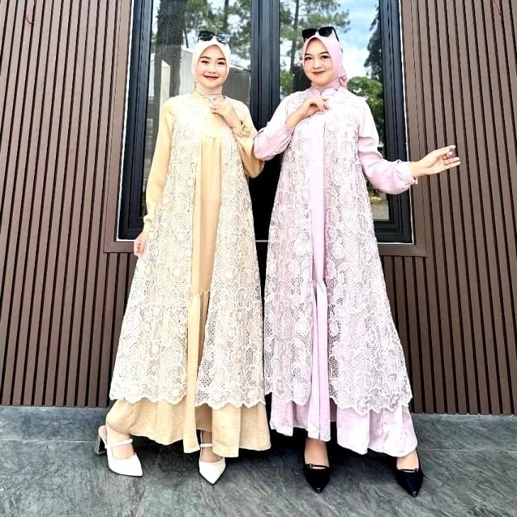 [GAMIS] Ayu Dress Journey Gamis Muslimah Journey Cantik Terbaru / Gamis Journey Scarves Dress Muslim