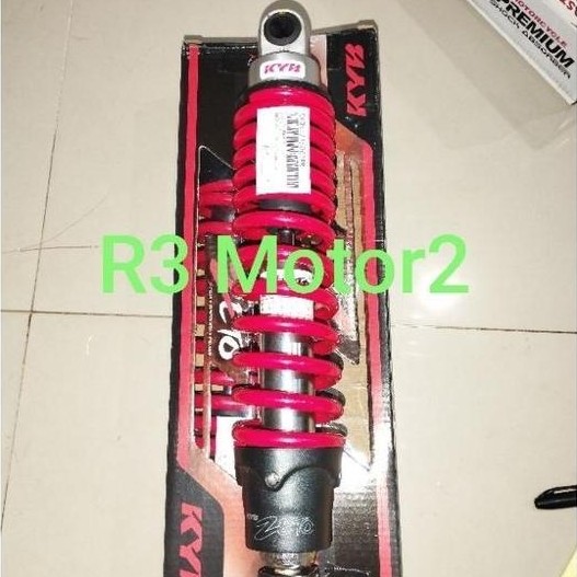 Shockbreaker Zt5061 Kayaba/Kyb Zeto Kyos-Zt5061 (Merah) Tinggi 330Mm Untuk Matic Vario 125/150, Beat