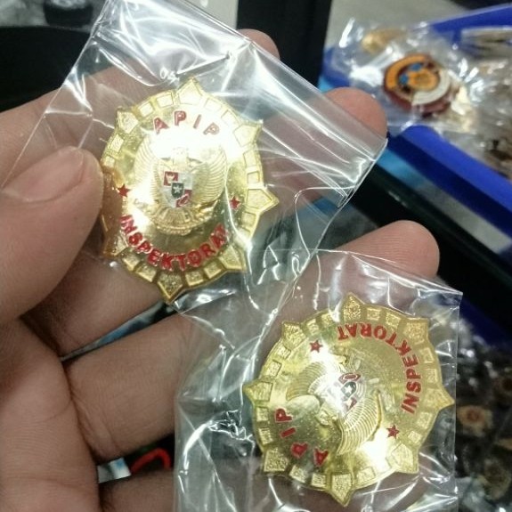 pin APIP INSPEKTORAT GOLD