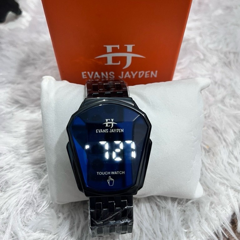 Jam Tangan Pria Evans Jayden 9953 - Desain Modern, Tahan Air, Layar Sentuh