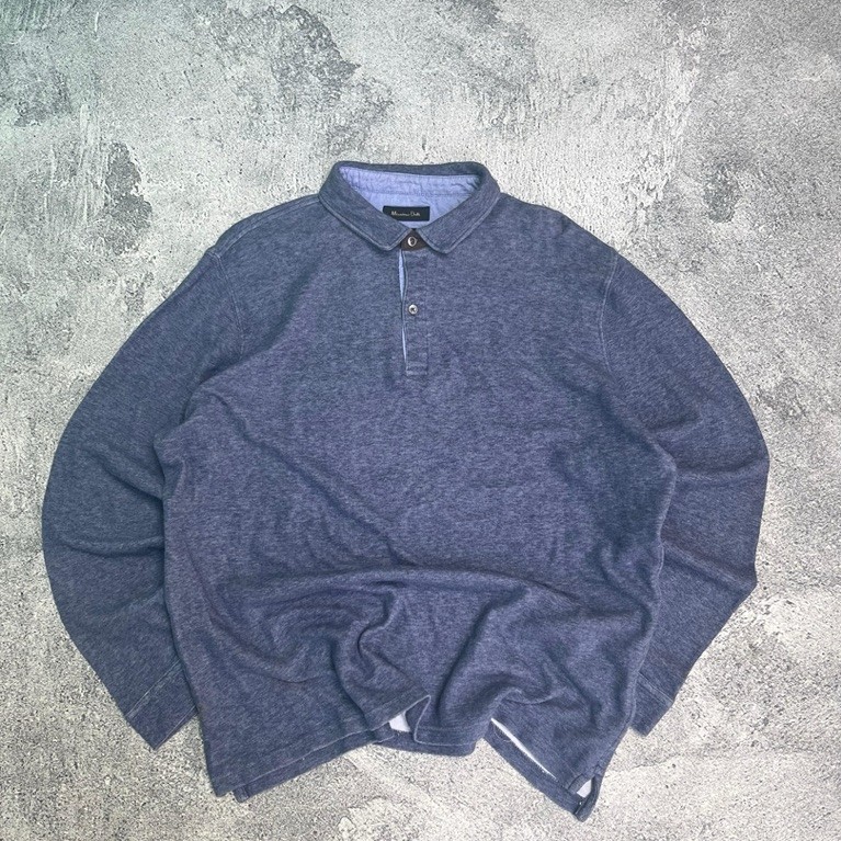 MASSIMO DUTTI POLO SHIRT LONGSLEVEE