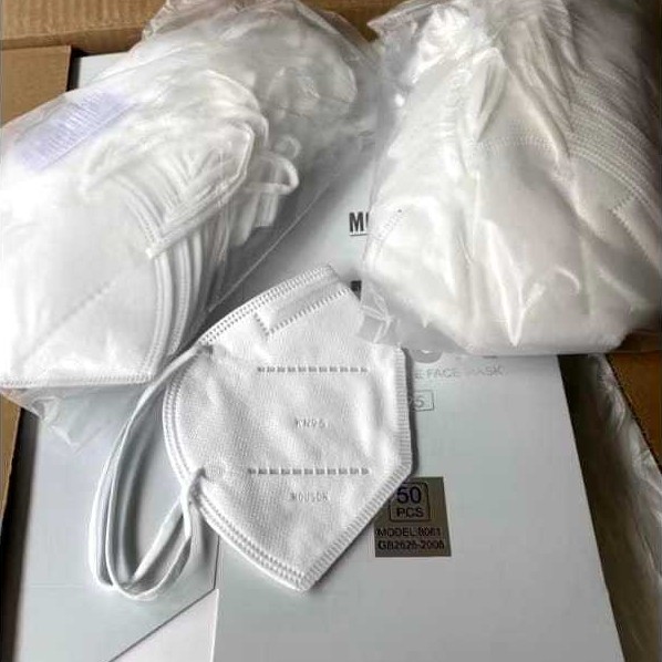 Murah AG Mouson Kn95 Masker Kn95 Facemask Mouson Mask KN95 isi 50 pcs disposable Kn95 50pcs