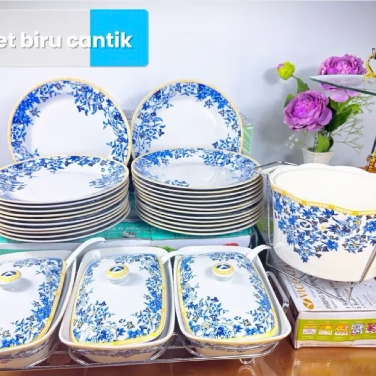 set prasmanan/prancisan ayana VICENZA (prasmanan-BA751)+(mangkuk sup-851)+(piring 9,25inc)