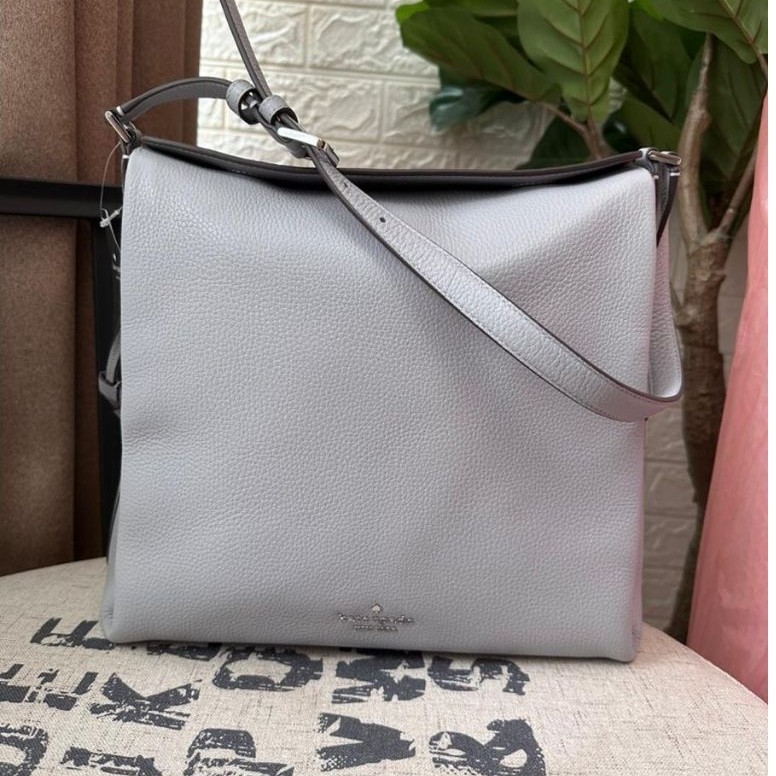 ks dumpling large shoulder bag mountain grey gray