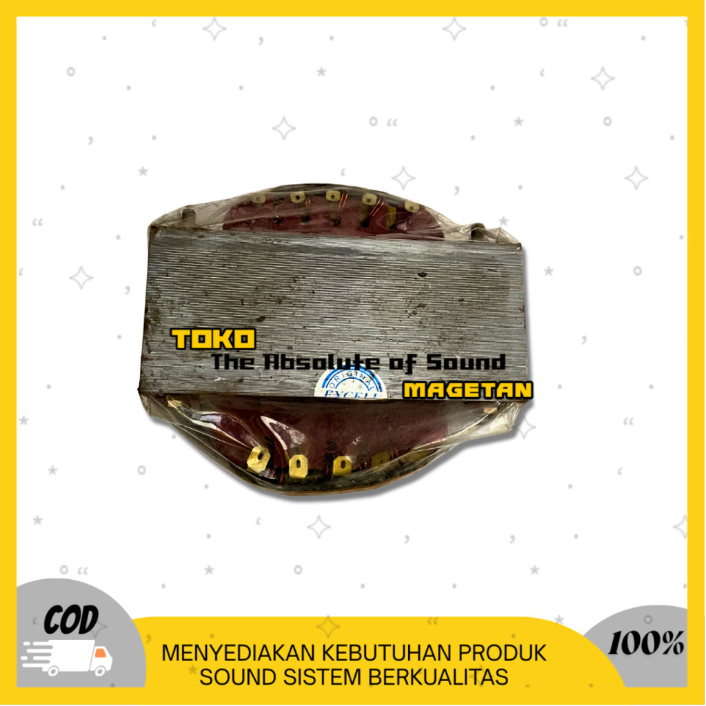 Trafo Excell 15A ct55V Turbo Power Tranformator