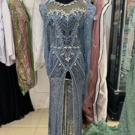 kebaya denim preloved