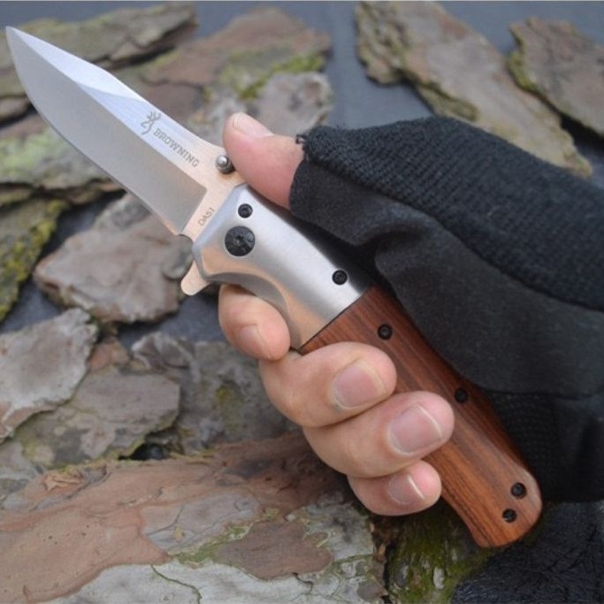 Pisau Lipat Browning adventure /Pisau Tactical outdoor