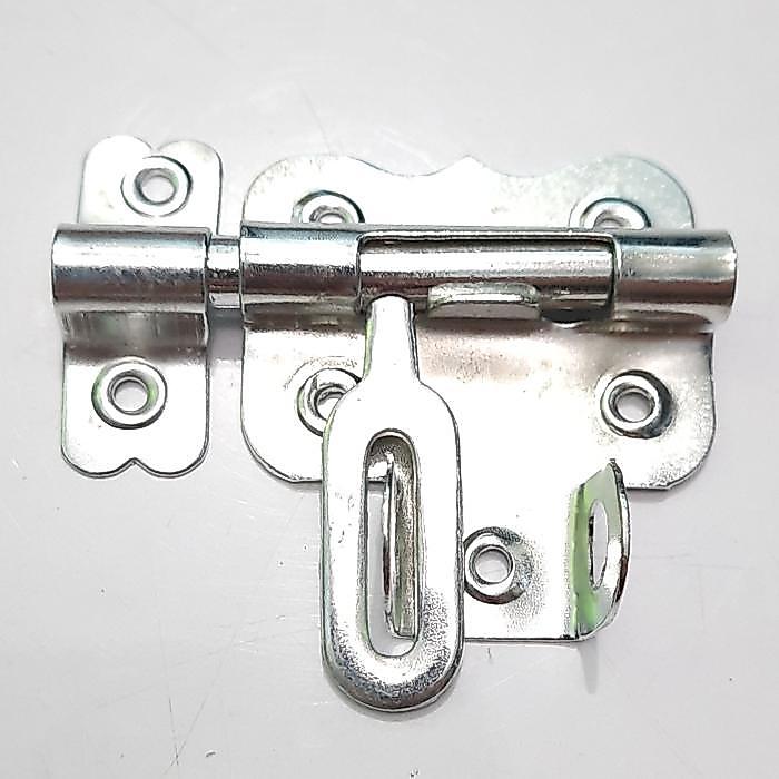 Grendel Pintu Gudang 2 inch KZK / Overpal / Slot Pintu 2" (D4168)