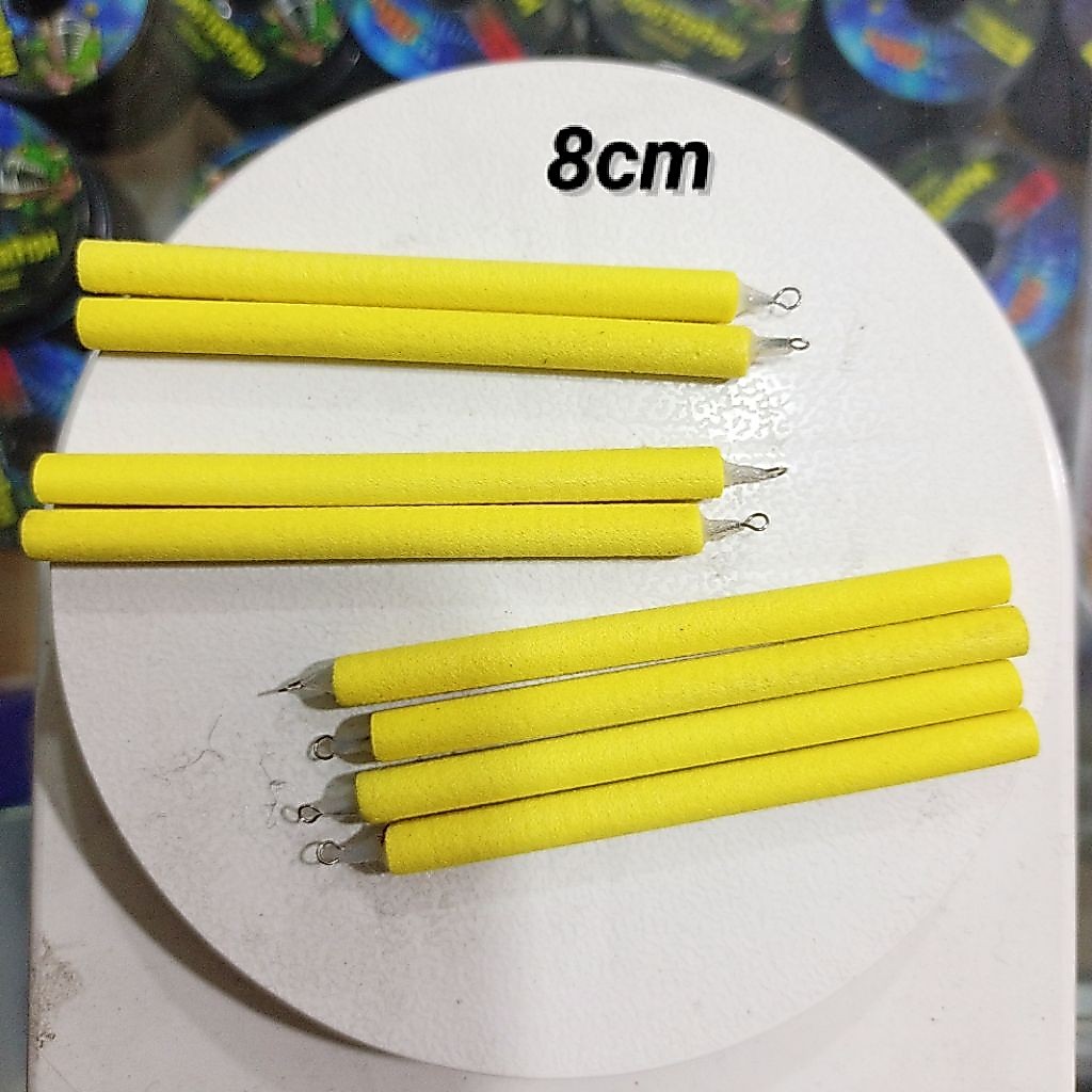 Pelampung Busa 8cm Bolong Atas, Pelampung Pancing Busa