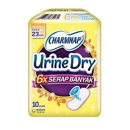 Charmnap Urine Dry 23cm Pembalut Urine 10pads