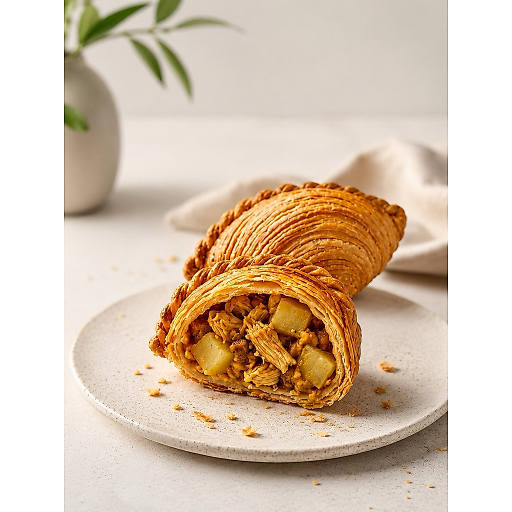 Chicken Curry Puff / Karipok Ayam / Pastel Kari Ayam Premium Homemade