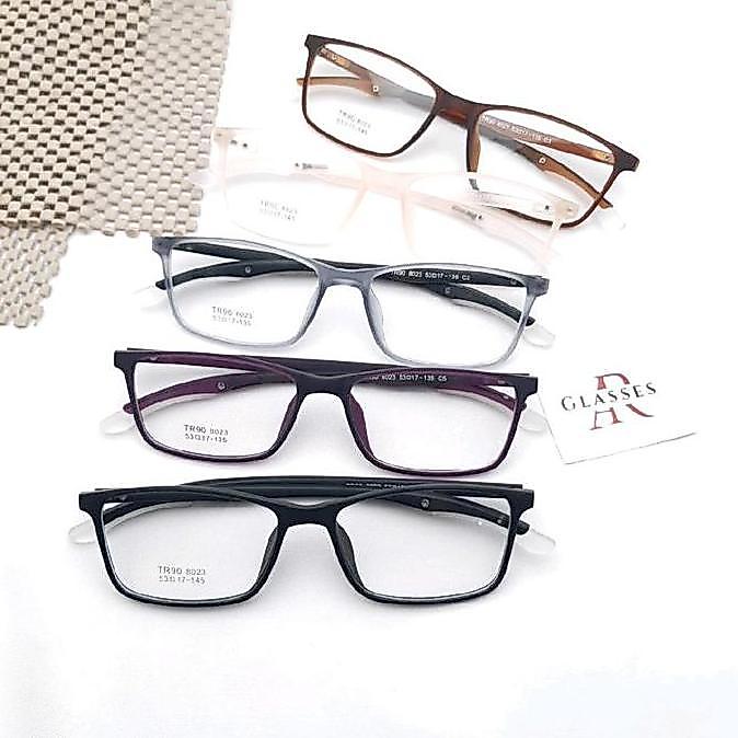 Kacamata Fashion Crack Kode AR8023 bahan TR plastik Lentur bisa buat mata normal, minus, cylinder, p