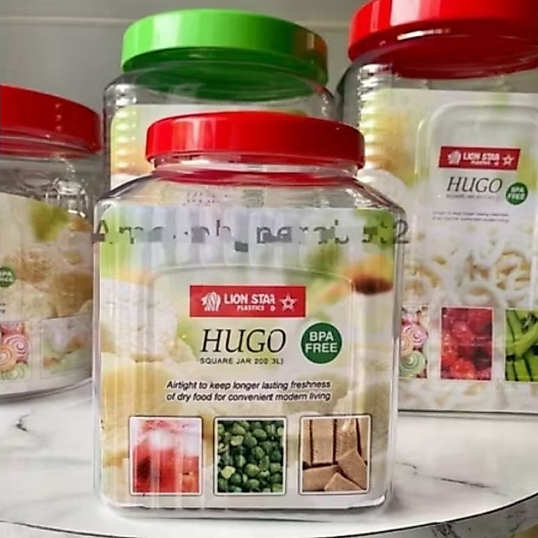 Toples Plastik Hugo 3 Liter Lionstar Toples
Krupuk Toples snack toples kue